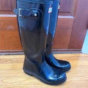 Hunter Classic Black Waterproof Boots